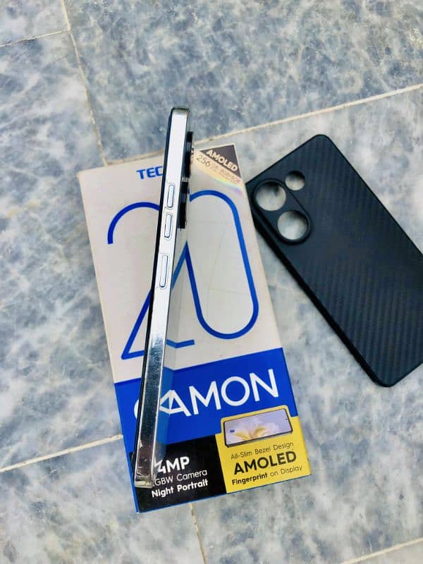 tecno camon 20 all ok like new condition no open no repair 3