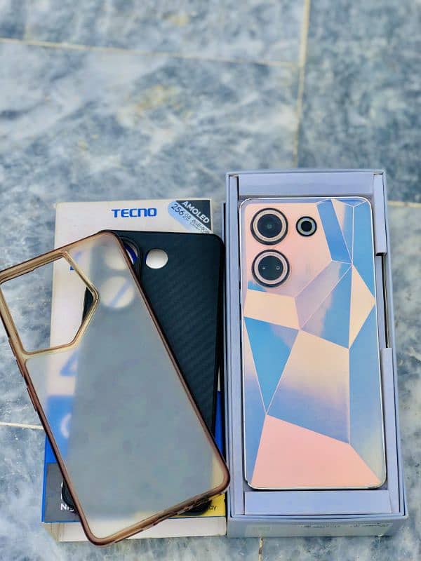 tecno camon 20 all ok like new condition no open no repair 15