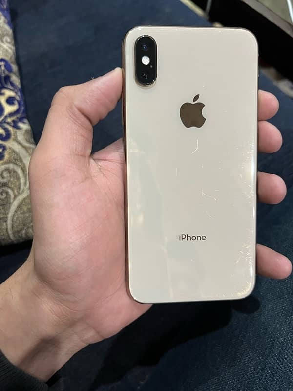 iphone XS 256 gb dual sim PTA approved face id okay 9