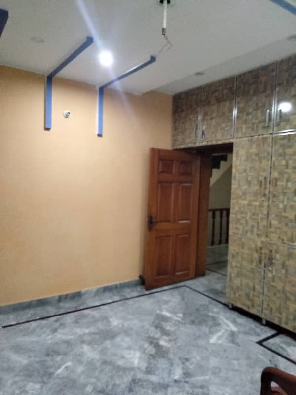 MIAN ESTATE OFFERS FULLY MARBLE FLOORING 5 MARLA UPPER PORTION IN GATED COMMUNITY with STRAIGHT IRON STAIRS 9