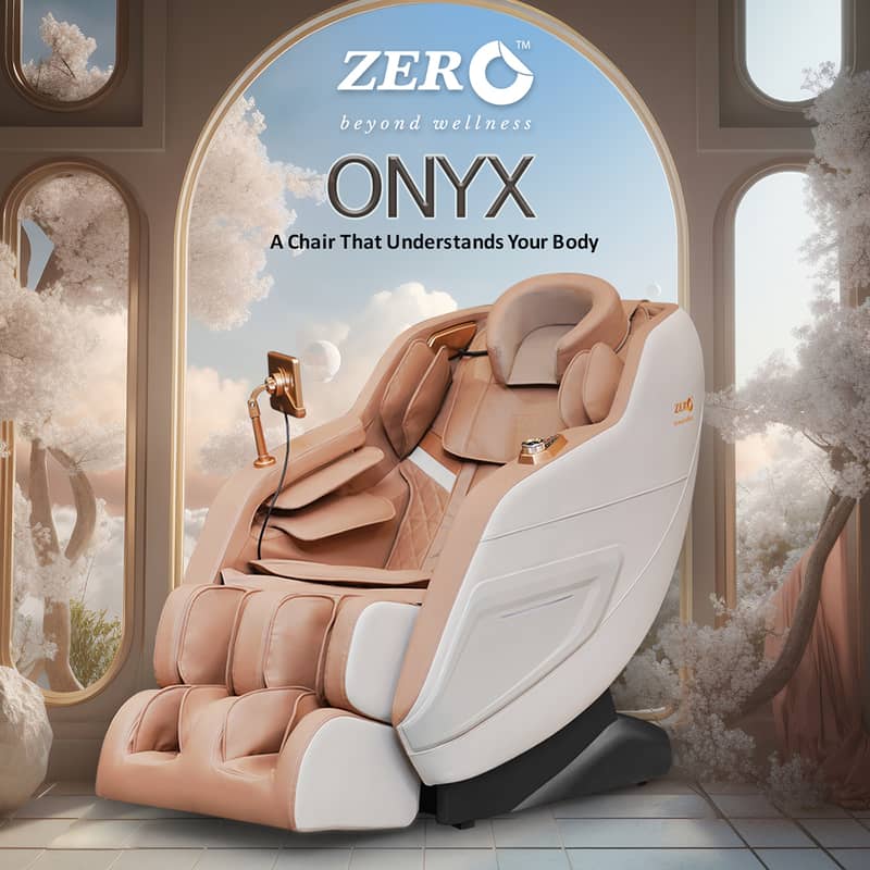 Onyx Massage Chair | Full Body Massage | Heating Therapy |Zero Gravity 0