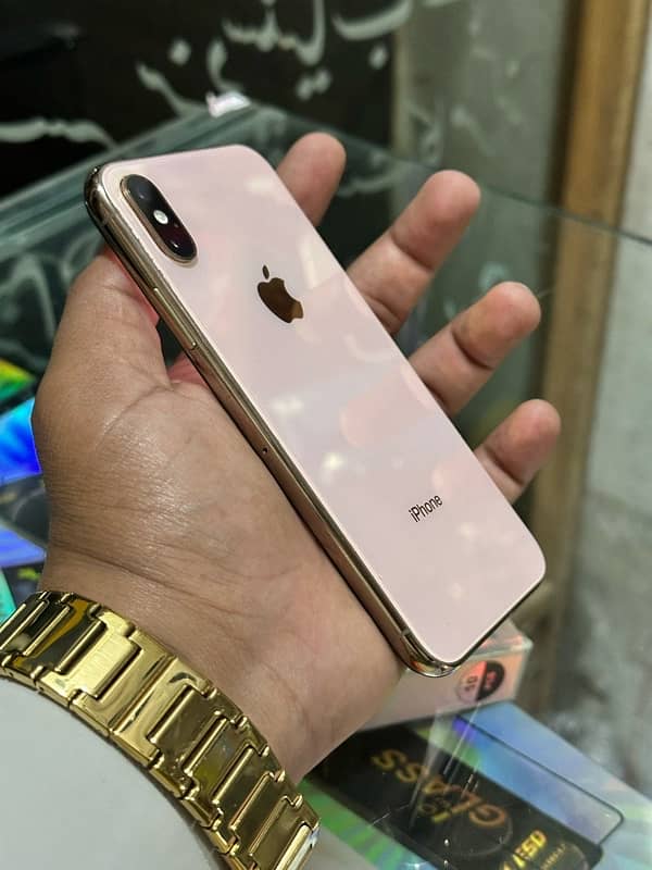 iphone xs 64gb golden 0