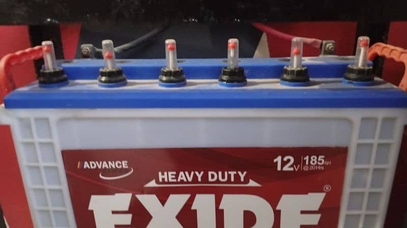 Exide Tubular Battery  TR1800 185amp 2