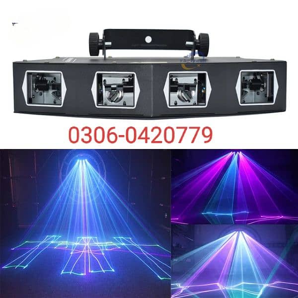 DJ LASER PARTY LIGHT 4HEAD 1