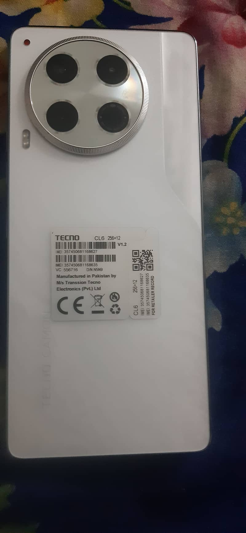 Tecno camon 30 12/256gb 0