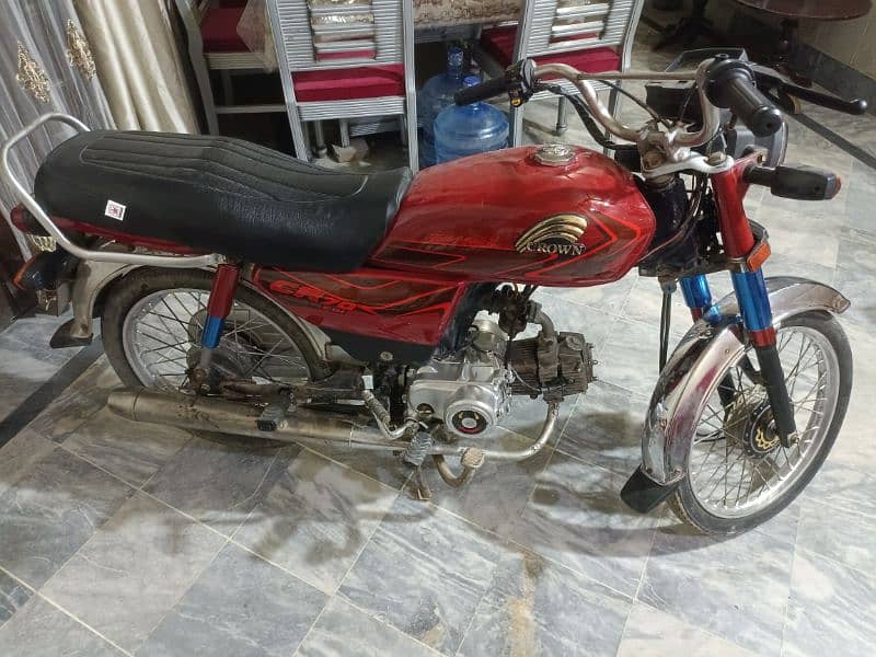 Crown Bike 2018 model for sale Good Condition. 1