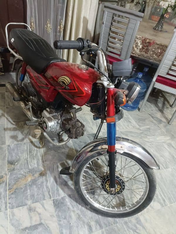 Crown Bike 2018 model for sale Good Condition. 2