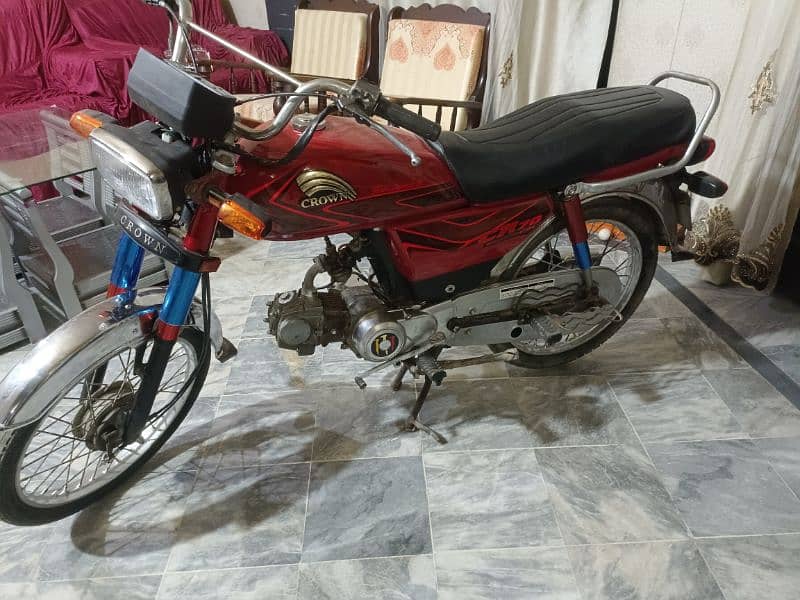 Crown Bike 2018 model for sale Good Condition. 3