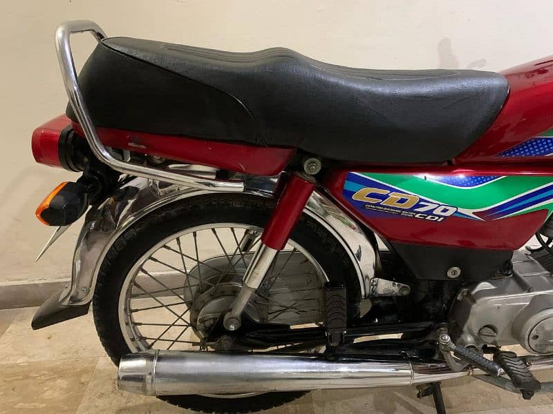 Honda CD 70 motorcycle 2017 model urgent sale Pakistan =03253816587= 5