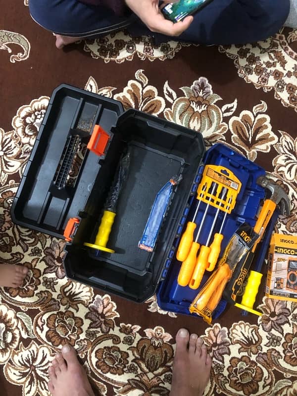 electric drill with full package toolkit 5