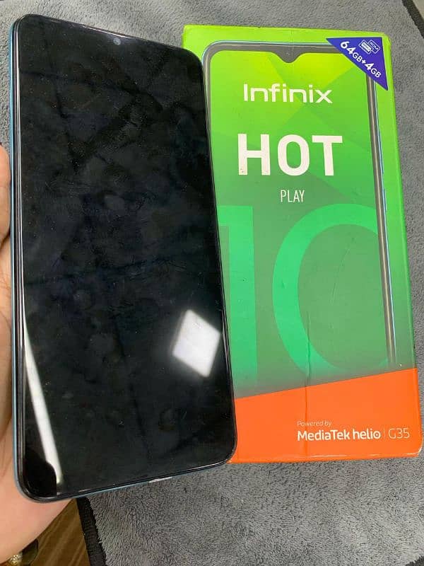 INFINIX HOT 10 PLAY WITH BOX 64GB 1