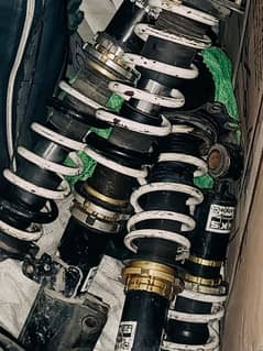 Corolla 3 way Coilover HKS original ( Coilovers , coil over)