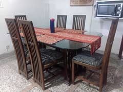 6 SEATER DINING SET