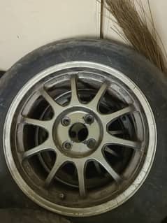 Japanese Alloy rims 4 pieces