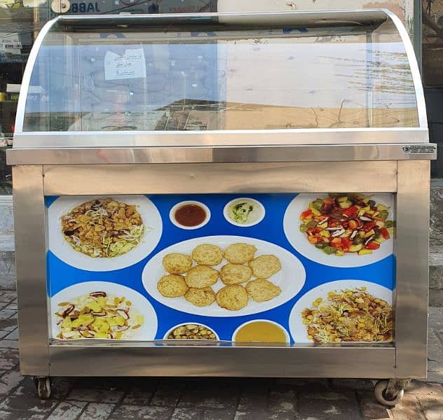 salad bar, fruit chart and dhey bhalla counter 3