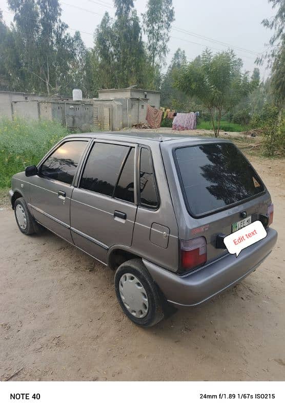 Suzuki Mehran vxr 2018 totally genuine first owner 4