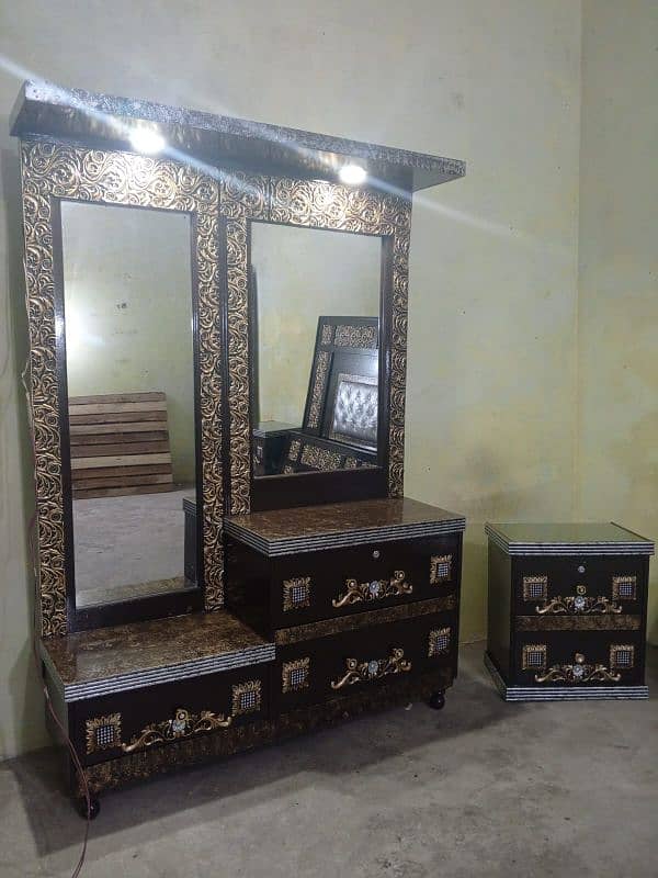 beautiful bed set complete jahaz furniture sold for sale in Lahore 1