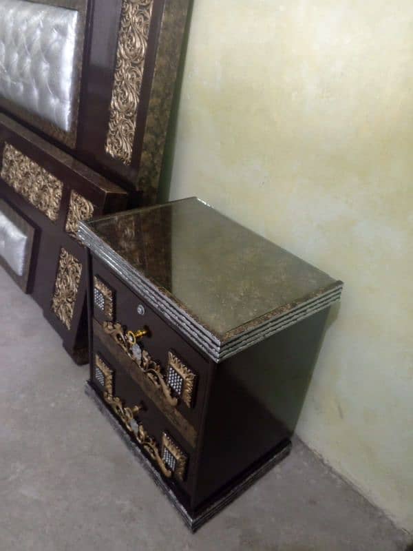 beautiful bed set complete jahaz furniture sold for sale in Lahore 4