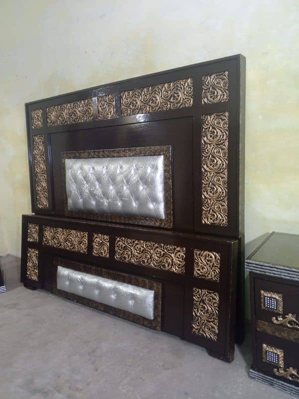 beautiful bed set complete jahaz furniture sold for sale in Lahore 6