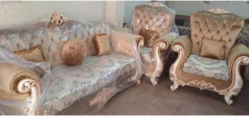 5 seater new luxury sofa set 2