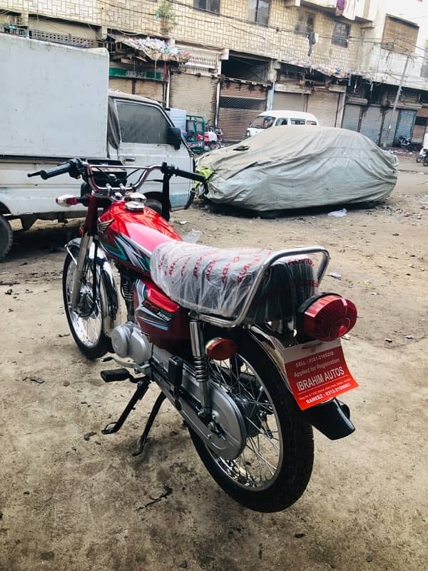 Honda CG 125 2023 model 10by10 contition 1 hand use 10