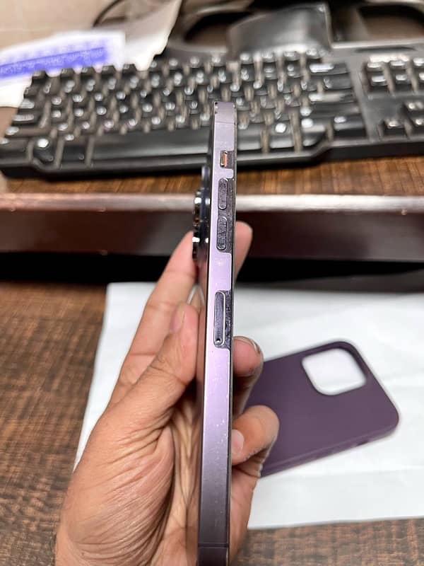 I phone 14 pro max for sale factory unlock box cal 256 gb hai 2