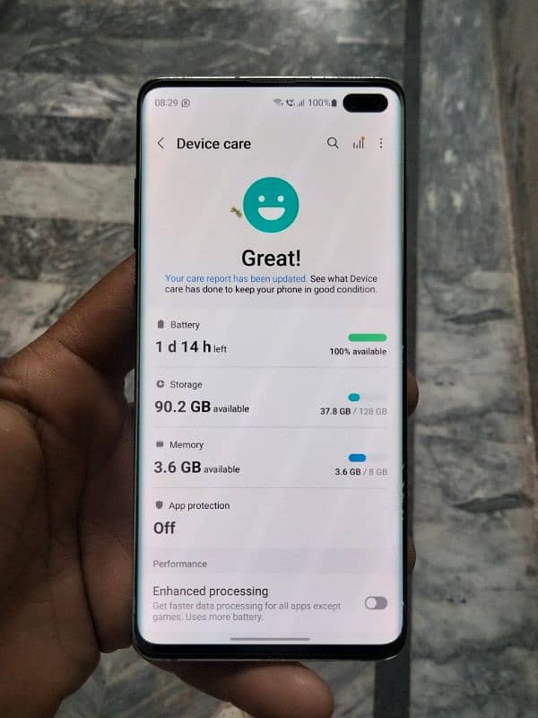 Samsung s10 plus officel pta approved full box 8