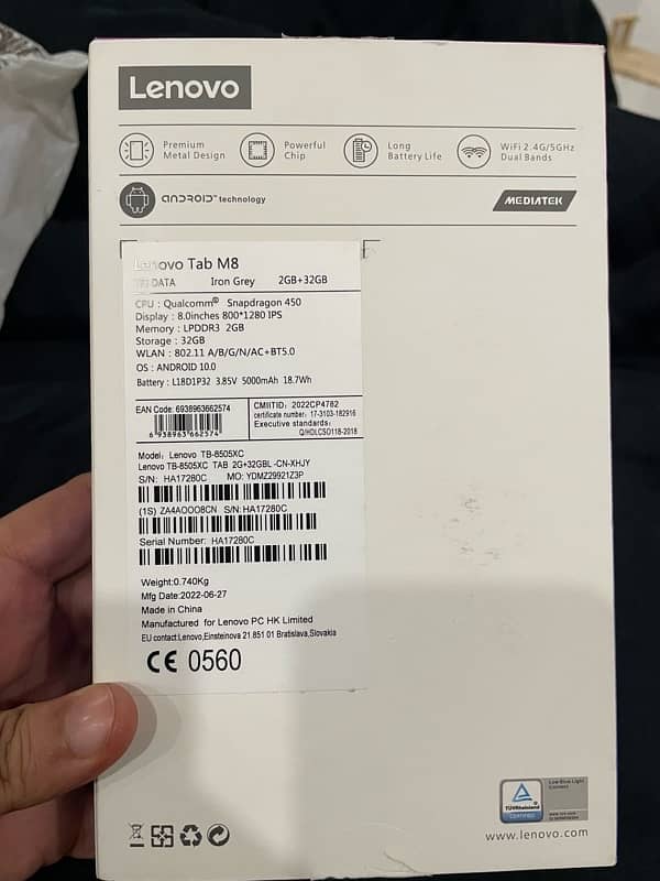 Lenovo tab m8 2gb+32gb 0