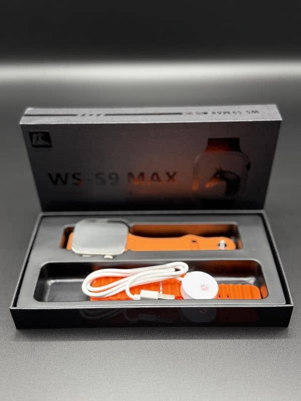 wss S9 max smartwatch with Dual strap 3