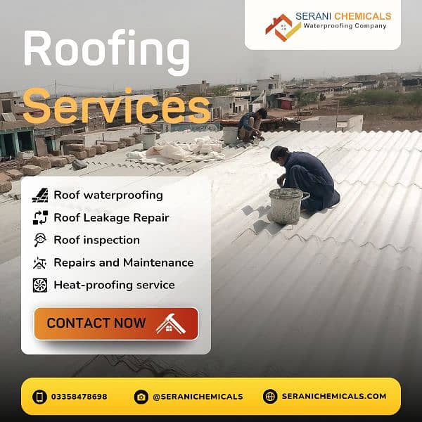 Roof HeatProofing & Waterproofing Services, Water tank and Bathroom 5