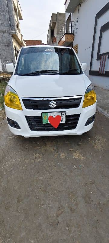 Suzuki Wagon R 2017 model good condition family use car 8