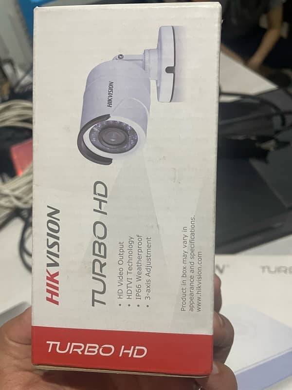 cctv HIKVISION 2 Color Camera with DVR 4