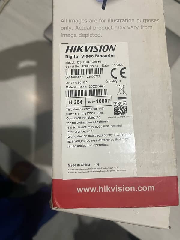 cctv HIKVISION 2 Color Camera with DVR 5