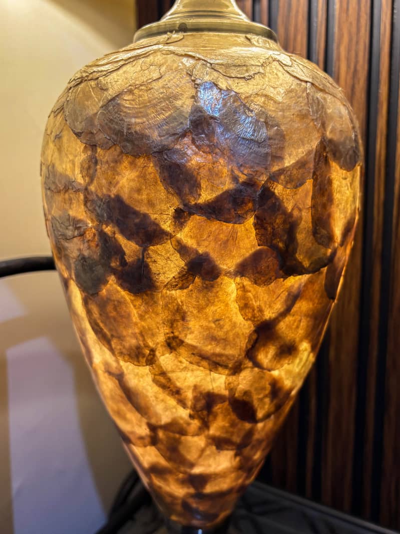 Beautiful Golden Stone Lamp for Sale - Single Piece 1