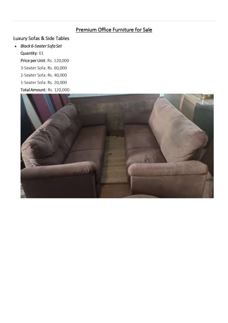 Luxury Sofa Set/Single Seater Sofa/10 Seater Sofa Set/5 Seater Sofa/ 2