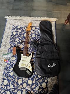 fender squier stratocaster electric guitar