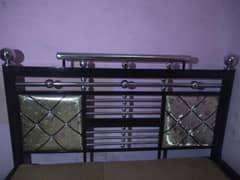 iron bed