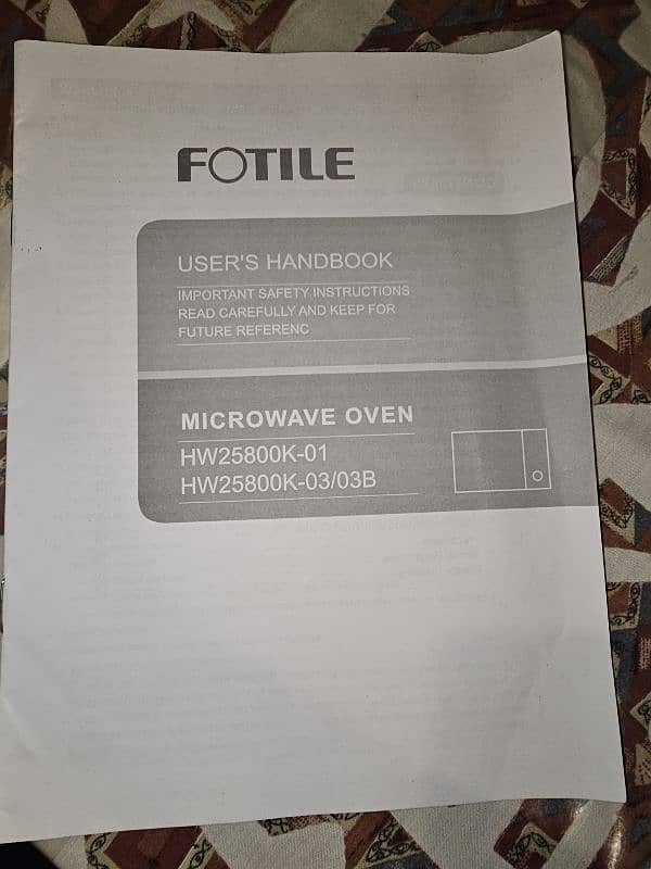 fotile microwave 7