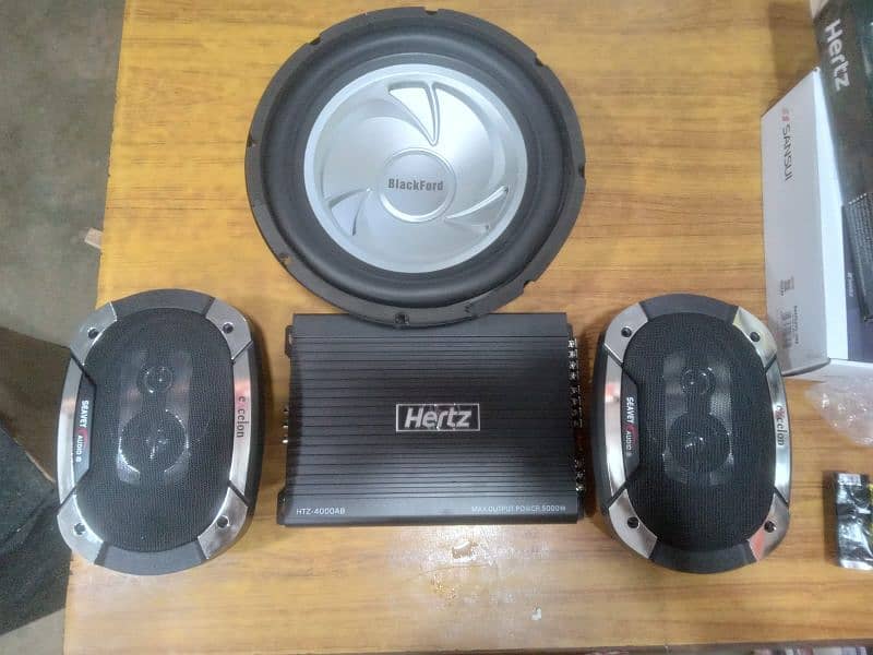 woofer speakers amplifier sound system 1