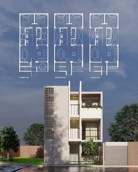 DHA 2D/3D Architectural Planning and drawings 6