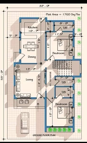 DHA 2D/3D Architectural Planning and drawings 12