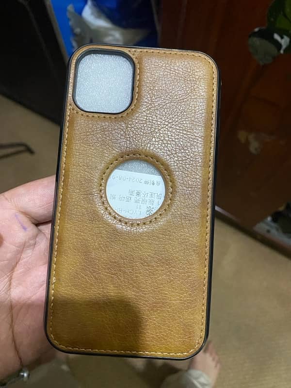 iPhone 11 leather case with apple logo case for sale 0