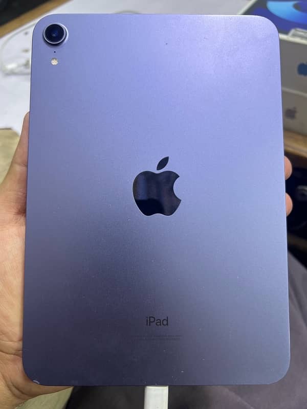 ipad mini 6 64gb purple color full box 3