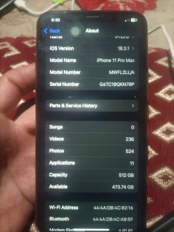 iphone 11 pro max 512 gb non pta 3