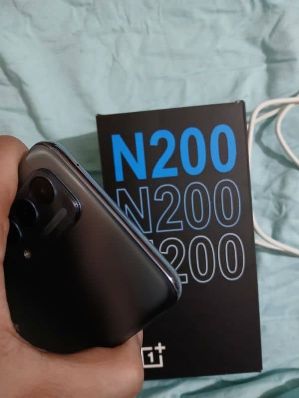 One Plus N200 5G 64GB And 4GB• PTA Aproved. . Box and Charger 8