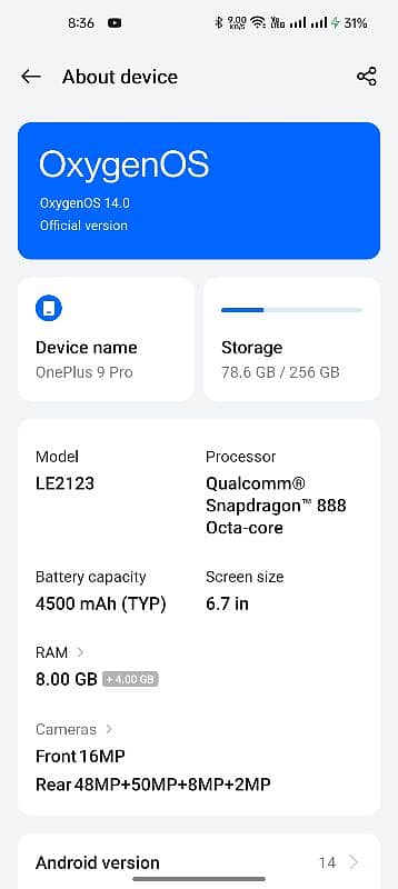 One plus 9 pro 1