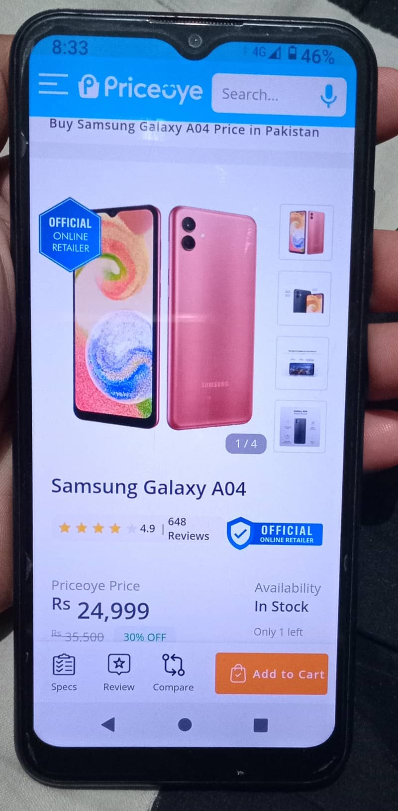 Samsung Galaxy A04 4/64GB 0