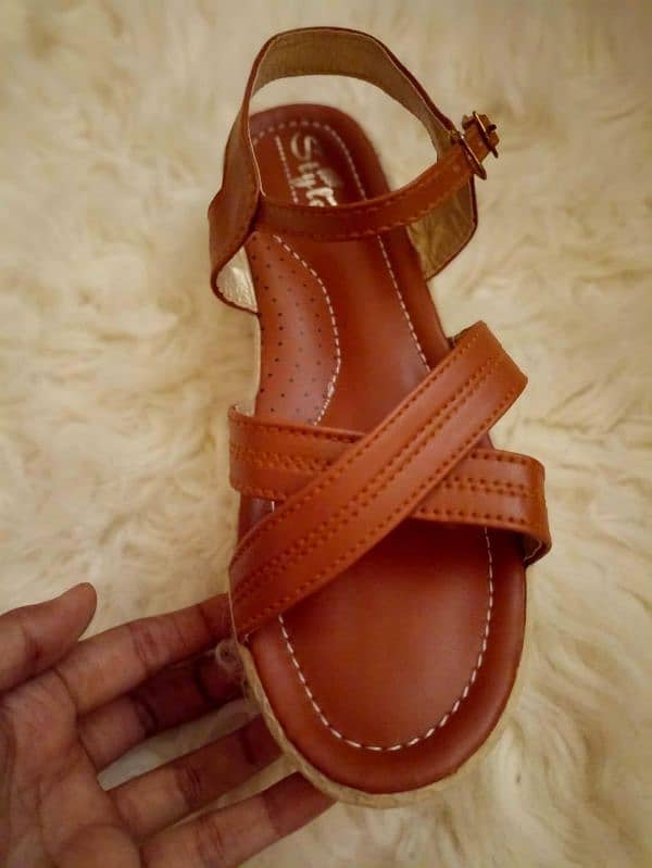 woman casual leather sandals 1