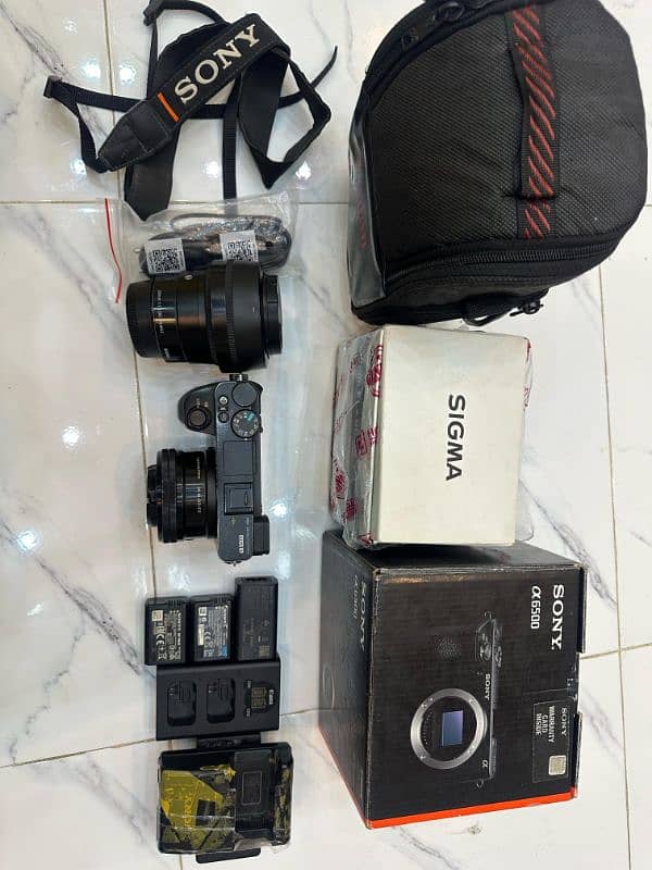 sony A6500 0