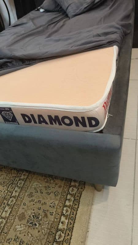 pair of single bed each Rs. 30,000  with mattress. . 4